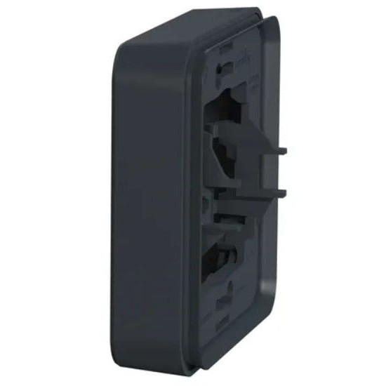 Одномісна рамка Schneider Electric MUR34107 IP55 (чорний)