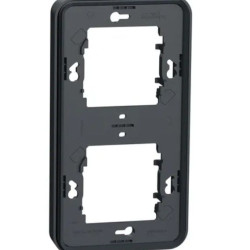 Вертикальна 2-постова рамка Schneider Electric MUR34151 IP55 (чорний)