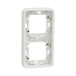 Вертикальна 2-постова рамка Schneider Electric MUR39151 IP55 (біла)