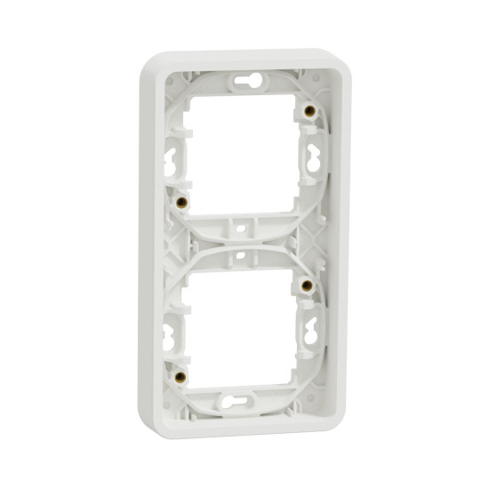 Вертикальна 2-постова рамка Schneider Electric MUR39151 IP55 (біла)