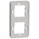 Вертикальна 2-постова рамка Schneider Electric MUR39151 IP55 (біла)