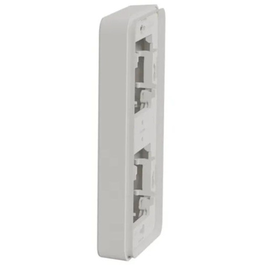 Вертикальна 2-постова рамка Schneider Electric MUR39151 IP55 (біла)