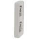 Вертикальна 2-постова рамка Schneider Electric MUR39151 IP55 (біла)