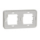 Горизонтальна 2-постова рамка Schneider Electric MUR39101 IP55 (біла)