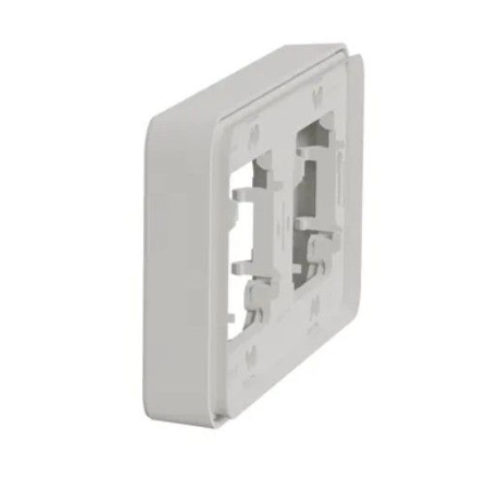 Горизонтальна 2-постова рамка Schneider Electric MUR39101 IP55 (біла)
