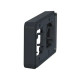 Горизонтальна 2-постова рамка Schneider Electric MUR34101 IP55 (чорний)