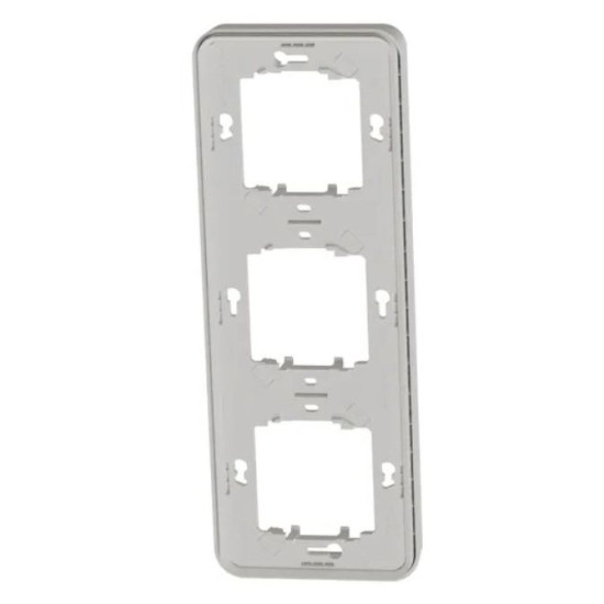 Вертикальна 3-постова рамка Schneider Electric MUR39109 IP55 (біла)