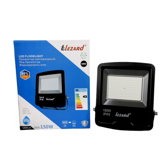 Алюмінієвий LED прожектор Lezard (PAL65150) 150Вт 6500K 12000Лм IP65