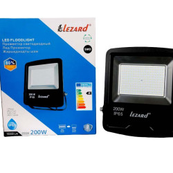 Алюмінієвий LED прожектор Lezard (PAL65200) 200Вт 6500K 16000Лм IP65