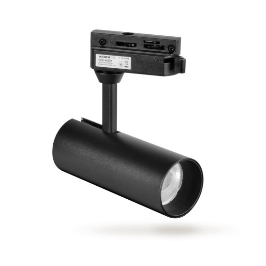 Трековий LED світильник Videx 10Вт 4100K (VL-TR04-104B) чорний