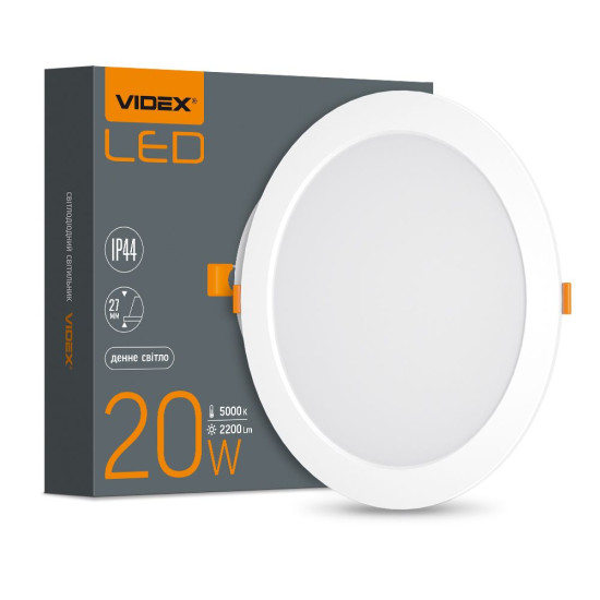 Світильник Videx Back 20Вт 5000K (VL-DLBR-205)