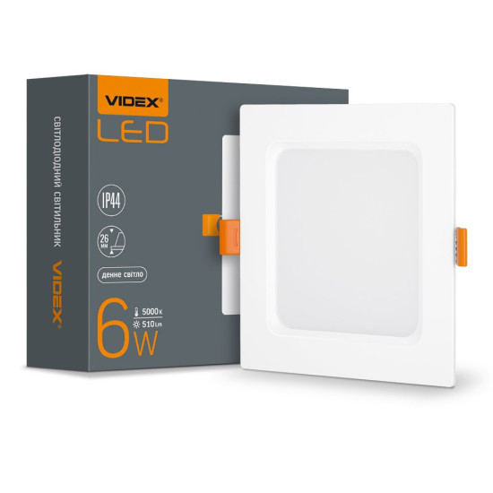 Світильник Videx Back 6Вт 5000K (VL-DLBS-065)