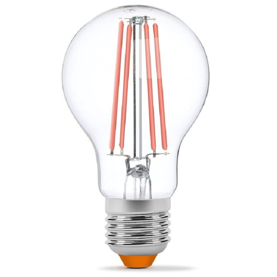 Філаментна фітолампа Videx Filament A60FF E27 8Вт 1200K (VL-A60FF-08271) для рослин