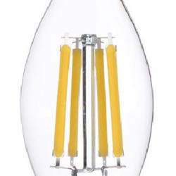 Світлодіодна філаментна лампа Videx Filament C37Ft E14 6Вт 4100K (VL-C37Ft-06144)