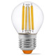 Світлодіодна філаментна лампа Videx Filament G45F E27 6Вт 3000K (VL-G45F-06273)