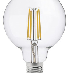 Диммована філаментна лампа Videx Filament G95FD E27 7Вт 4100K (VL-G95FD-07274)