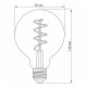 Диммована філаментна лампа Videx Filament G95FGD E27 4Вт 2100K (VL-G95FGD-04272) графіт