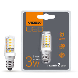 Світлодіодна лампа Videx ST25e E14 3Вт 4100K (VL-ST25e-03144)