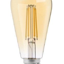 Світлодіодна лампа філаментна Videx Filament ST64FA E27 10Вт 2200K (VL-ST64FA-10272) бронза