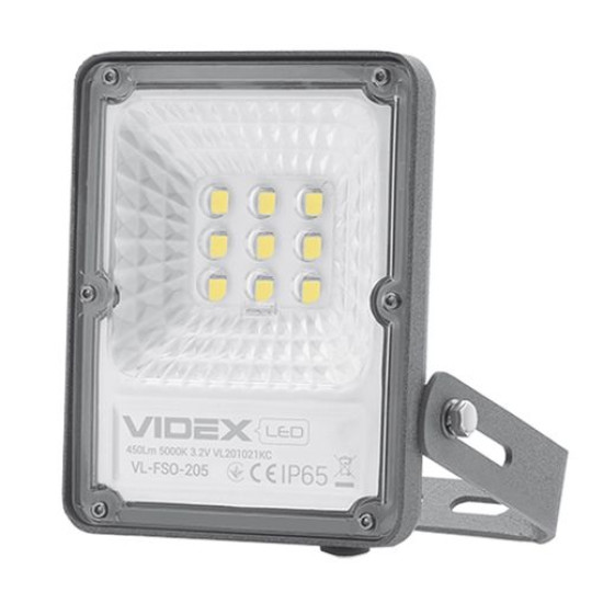 Автономний LED прожектор Videx 10Вт 5000K (VL-FSO-205)