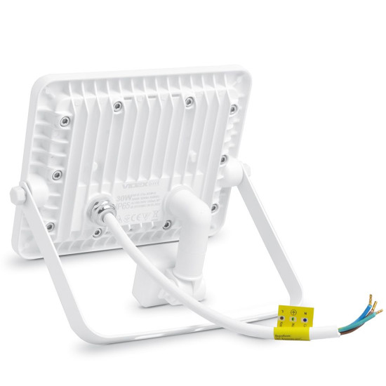 LED прожектор Videx F2e 30Вт 5000K (VL-F2e305W-S) з датчиком руху та освітленості