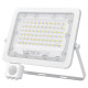 LED прожектор Videx F2e 50Вт 5000K (VL-F2e505W-S) з датчиком руху та освітленості