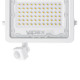LED прожектор Videx F2e 50Вт 5000K (VL-F2e505W-S) з датчиком руху та освітленості