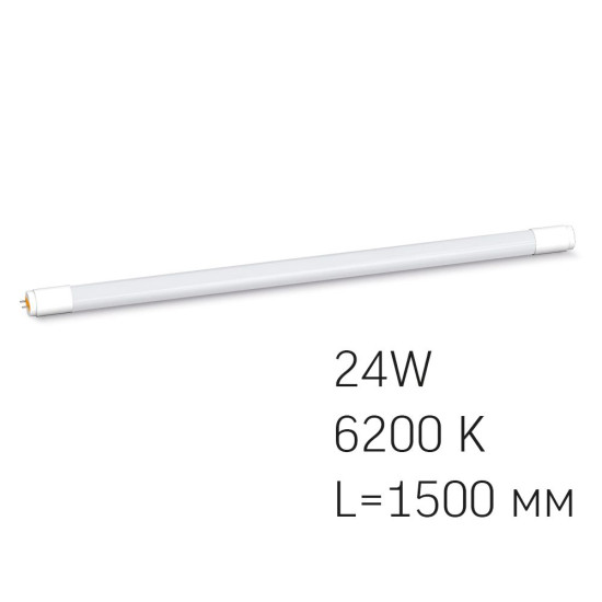 Матова LED лампа Videx T8 24Вт 6200K 1.5м (VL-T8-24156)