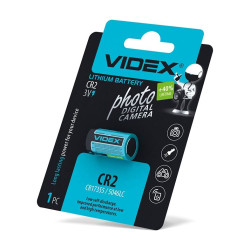 Літієва батарея Videx CR2 (CR2 1pc) 1 шт