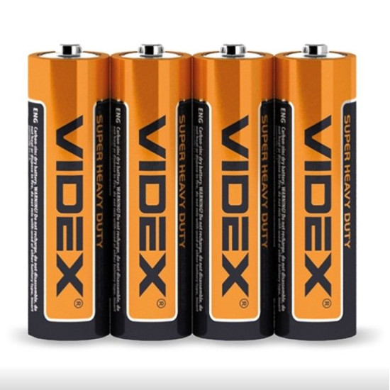 Сольова батарея Videx R6P AA (R6P/AA 4pcs S) 4 шт