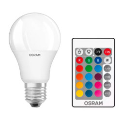 Диммована лампа Osram LED CL A60 REM 9W/827 230V FR E27 BLI1 (4058075430754)