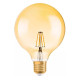 Світлодіодна лампа, що димується Osram 1906 LED Globe 6,5W/824 230V FIL Gold DIM E27 (4058075808997)