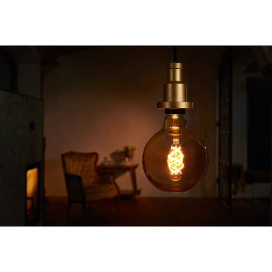 Світлодіодна лампа Osram 1906 LED Globe 25 5W/820 230V S FIL E27 4х1 (4058075092136)