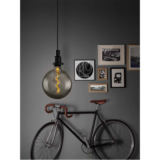 Світлодіодна лампа Osram 1906 LED GLОBE 5W/818 230V FIL сіра E27 4х1 (4058075269927)