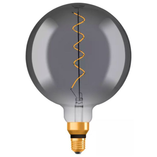 Світлодіодна лампа Osram 1906 LED GLОBE 5W/818 230V FIL сіра E27 4х1 (4058075269927)