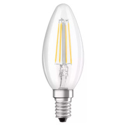 Диммована лампа Osram LS CL B60 DIM 5W/827 230V FIL E14 wo CE (4058075230354)