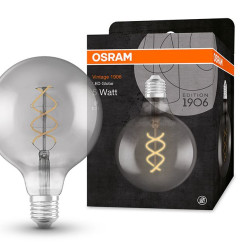 Світлодіодна лампа Osram 1906 LED Globe 5W/818 230V FIL SM E274х1 (4058075269989)
