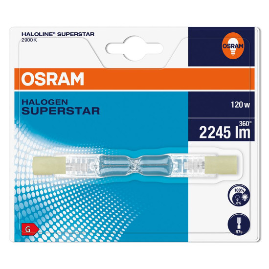 Галогенні лампи Osram Haloline ECO 64695 120Вт R7s (4008321928931)