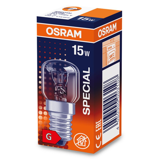 Лампа розжарювання Osram Special SPC T Oven CL 15 E14 (4050300003108)