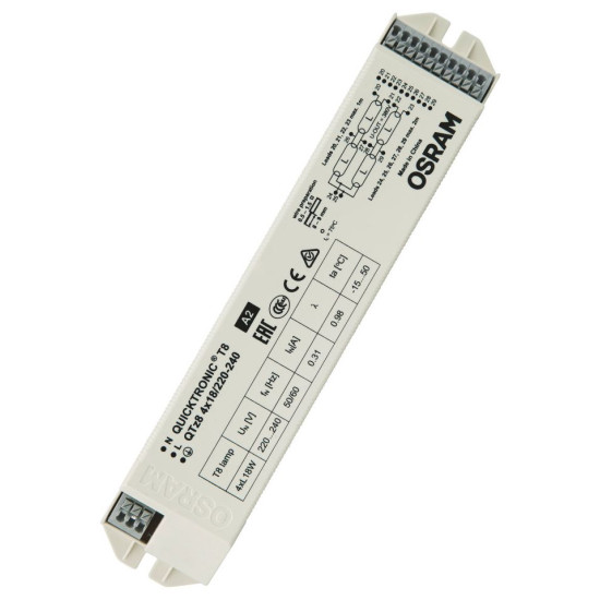 ЕПРА Osram QTZ8 4х18/220-240 VS20 (4008321863362)