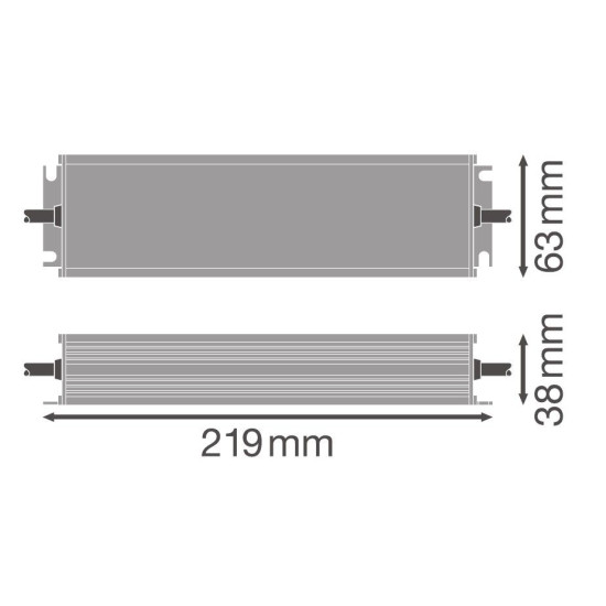 LED драйвер Ledvance Outdoor Perfomance DR-PFM-150/220-240/24/P 10х1 150Вт (4058075239975) IP66