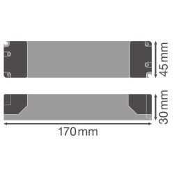 LED драйвер Ledvance DR-VAL-120/220-240/24 10х1 120Вт (4058075240131) IP20