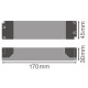 LED драйвер Ledvance DR-VAL-120/220-240/24 10х1 120Вт (4058075240131) IP20