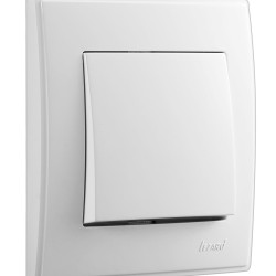 Вимикач Lezard "Lesya" 705-0202-100 (білий)