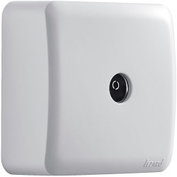 Прохідна ТВ розетка Lezard "Viola" 751-0200-129 (біла)