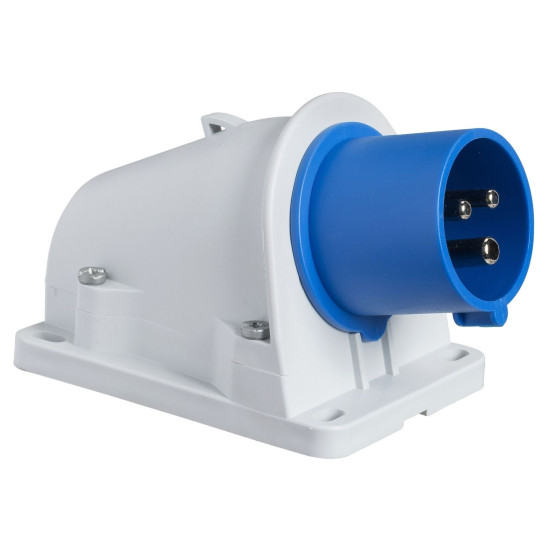 Силова настінна вилка Schneider Electric PKX32W423 32A 2P+E IP44 250В