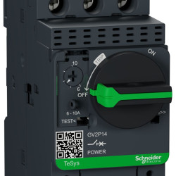 Автомат захисту двигуна Schneider Electric GV2P14 6-10 із комбінованим розчепленням