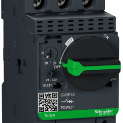 Автомат захисту двигуна Schneider Electric GV2P32 24-32 з комбінованим розчепленням