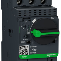 Автомат захисту двигуна Schneider Electric GV2P16 9-14 з комбінованим розчепленням