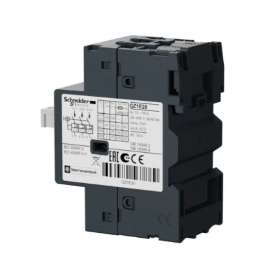 Автомат захисту двигуна Schneider Electric GZ1E20 GZ1E13-18A